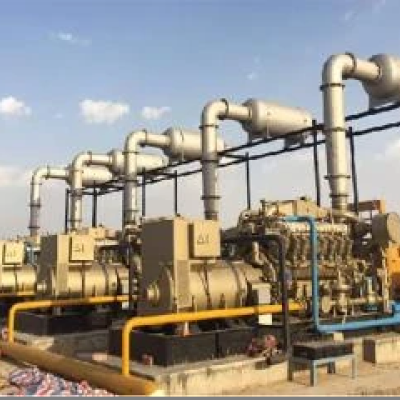 Máy phát điện khí tự nhiên 5×1000kW của Ấn Độ và 4 bộ máy nén điều khiển bằng khí Eng