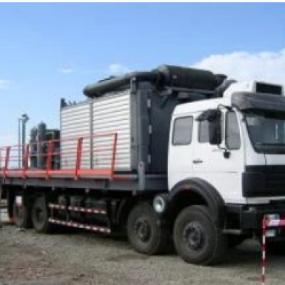 Máy nén nâng khí di động gắn trên xe 330kW chạy bằng động cơ Diesel ở Bắc Kinh, Trung Quốc