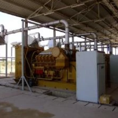 Máy phát điện Diesel Chad 5×1000kW
